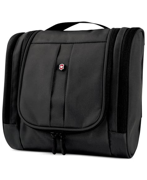 Swiss Army Gear Hanging Travel Toiletry Black DOP Kit Wenger .